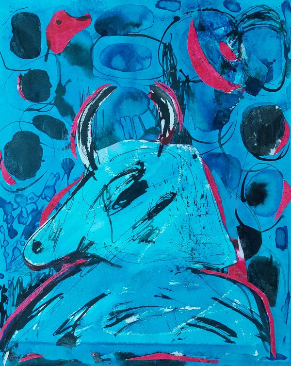 Sacred Cow 9 x 12.5"