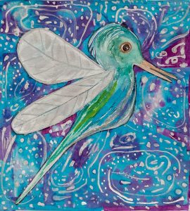"Baby Hummingbird" Sarah Hunter 2019