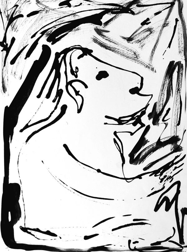 Beggar 10 x 13.5” (2009)