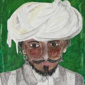 Indian Man 9 x11” (2014)