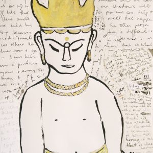 Sitting Buddha 9 x 12” (2017)