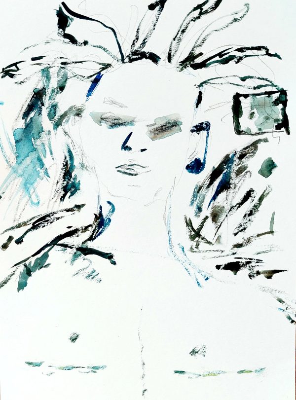 Trans Man (2022), 8 x 11”