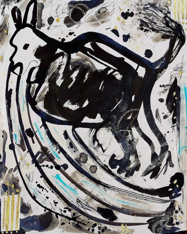 Animal In The Wind 11 x 14” (2024)