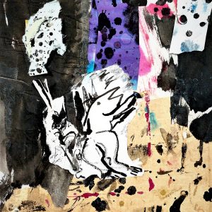 Animal Reaching For The Stars 11 x 15”(2022)