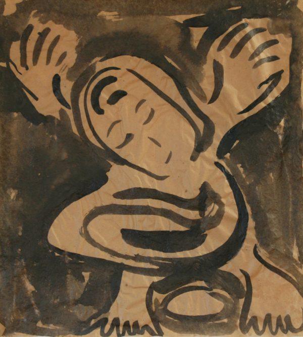 Bird Woman (2008) 24 x 24