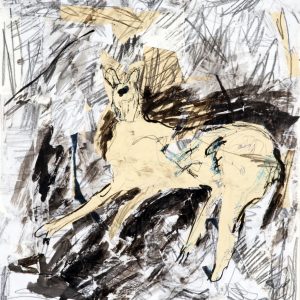 Deer In A Forest (2009)