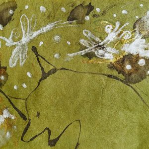 Fox With Dragonflies (2024)