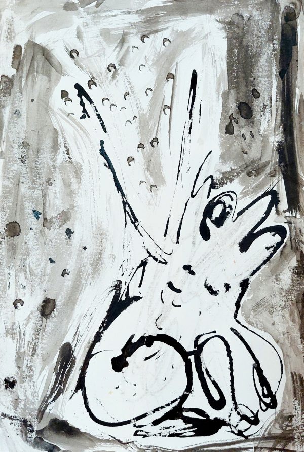 Frog With Ears Listening (2023)