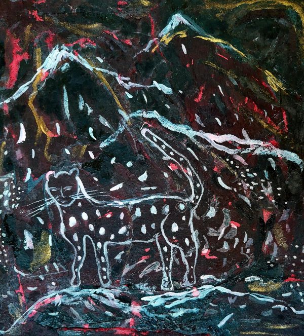 Snow Leopard On The Mountain (2024)